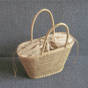 Textured Woven Bag