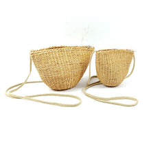 Load image into Gallery viewer, Rattan grass mini straw bag
